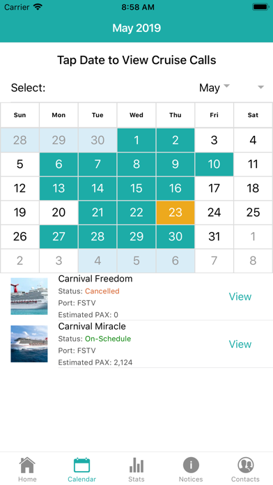 Screenshot #2 pour Belize Cruise App