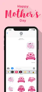 Happy Mother's Day Emojis screenshot #4 for iPhone