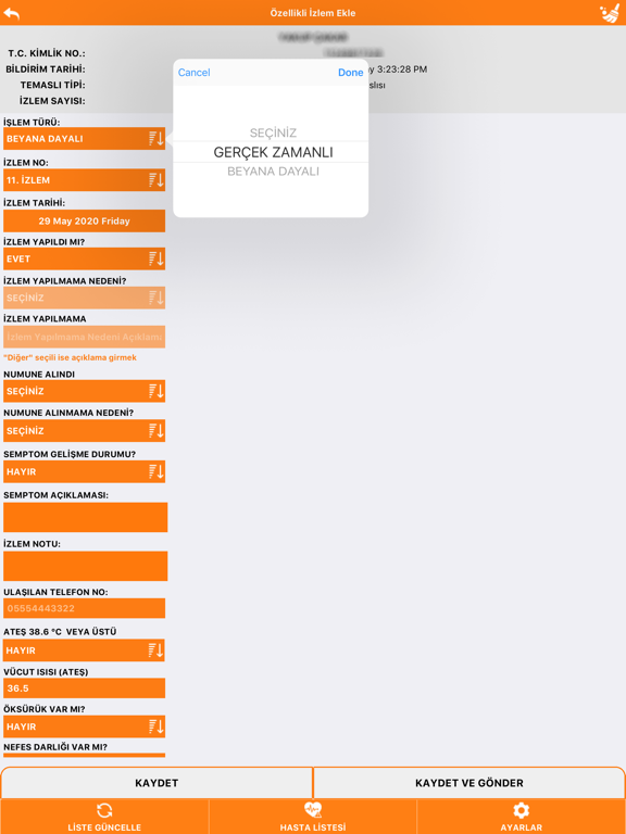 Screenshot #5 pour Sâye Mobil-İz