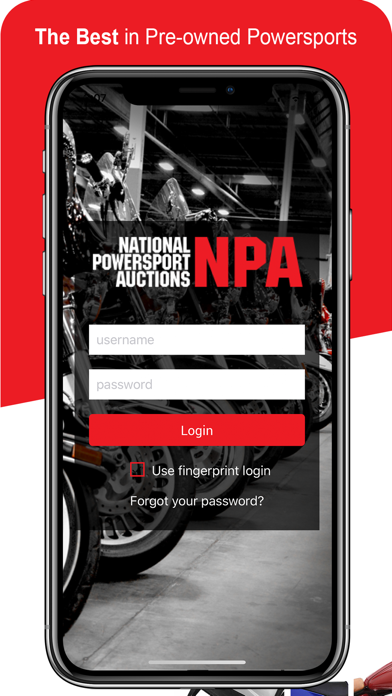 NPA Dealer Marketplace Screenshot
