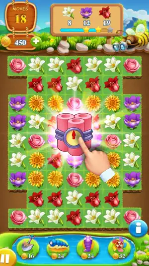 Blossom Pop -Swipe flower screenshot 3
