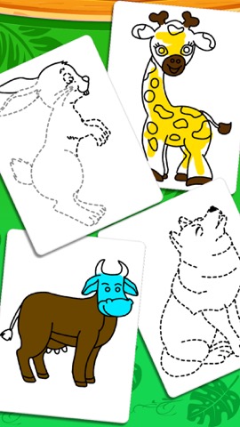 Coloring And Drawing Animalsのおすすめ画像2