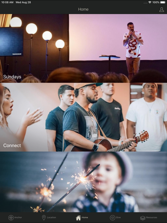 My Anchor Church iPad screenshot 2 - Lifestyle app