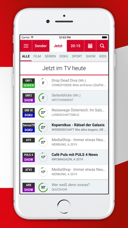 tvheute TV Programm Österreich