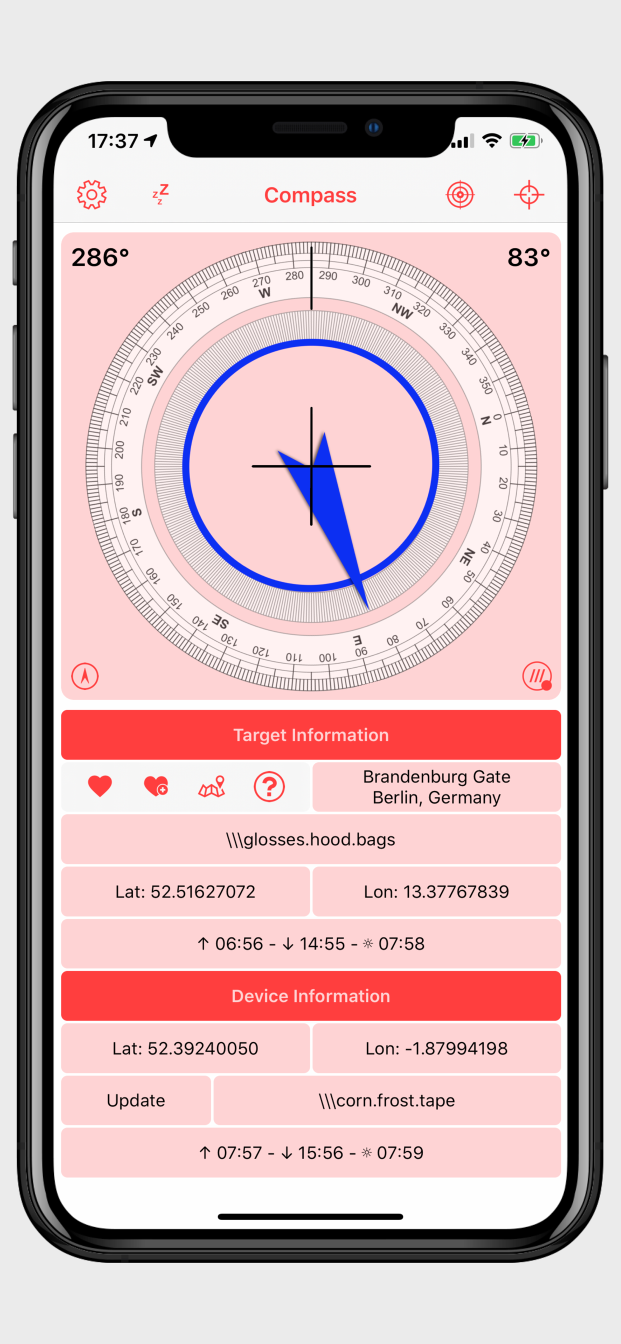 Bearing Compass screenshot 5