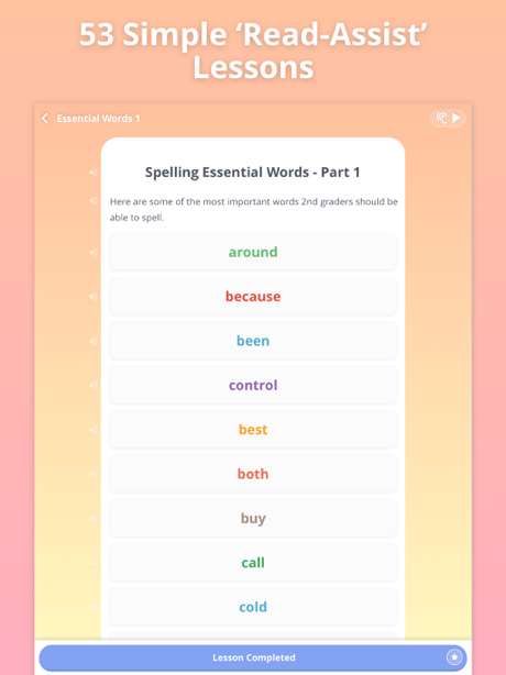 Cheats for Learn Spelling 2nd Grade