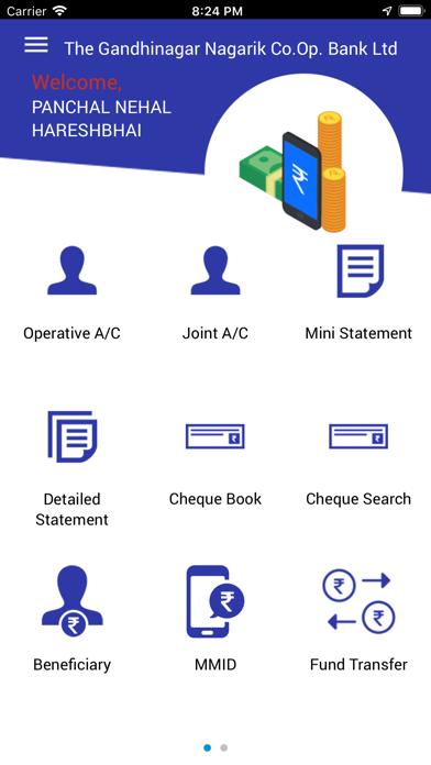How to cancel & delete Gandhinagar Nagarik Bank Ltd from iphone & ipad 3