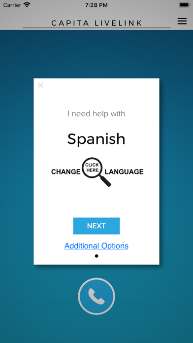 Screenshot #3 pour Capita LiveLINK Client