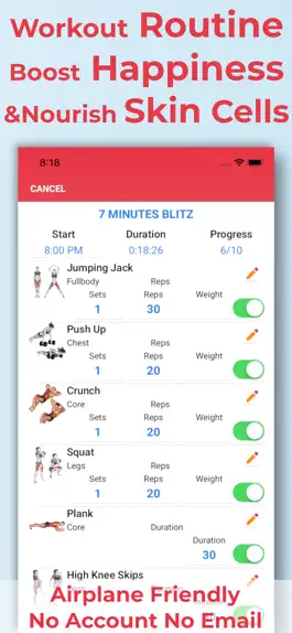 Game screenshot FITEVER Gym Workout Tracker apk