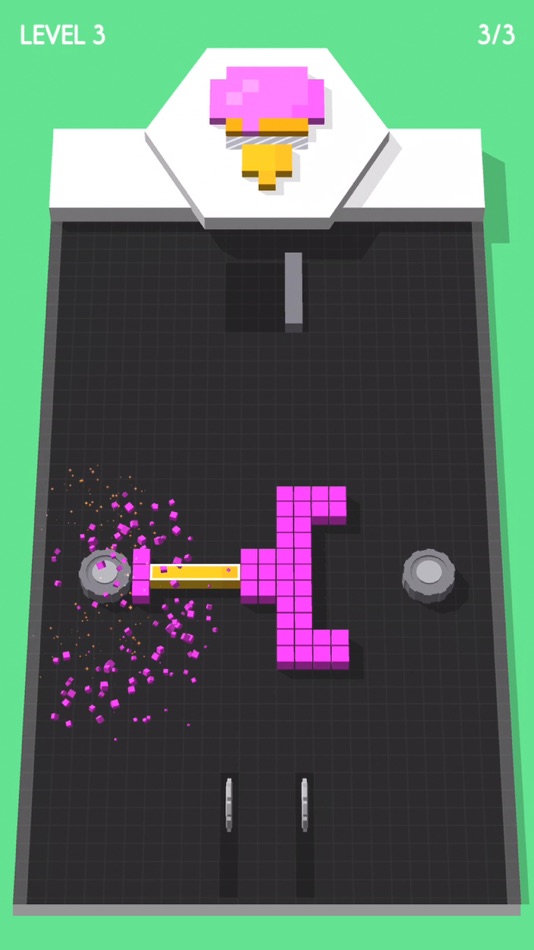 #4. Color Saw 3D (iOS) By: AI Games FZ