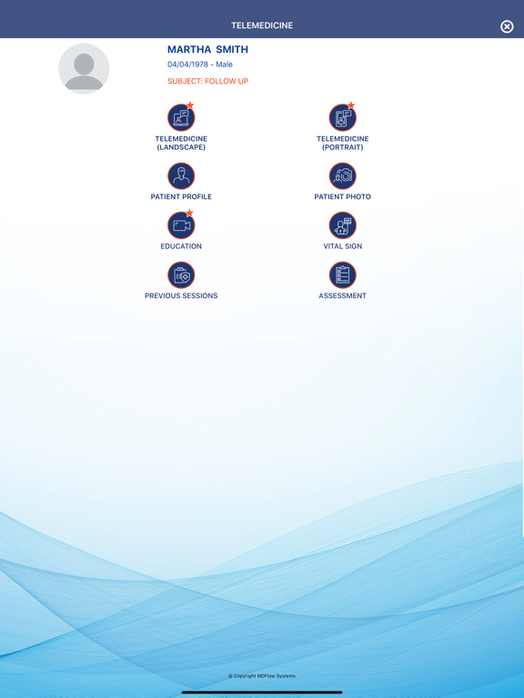 Screenshot #5 pour MDFlow TeleMedicine