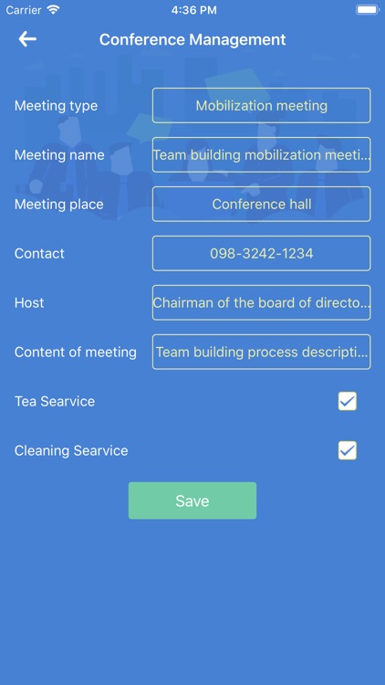 Meeting Record Book screenshot-3