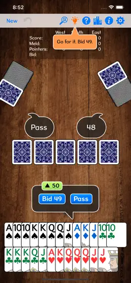 Game screenshot Cutthroat Pinochle hack