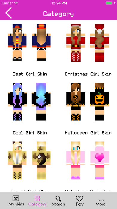 Screenshot #2 pour Girl Skins for Minecraft 2021