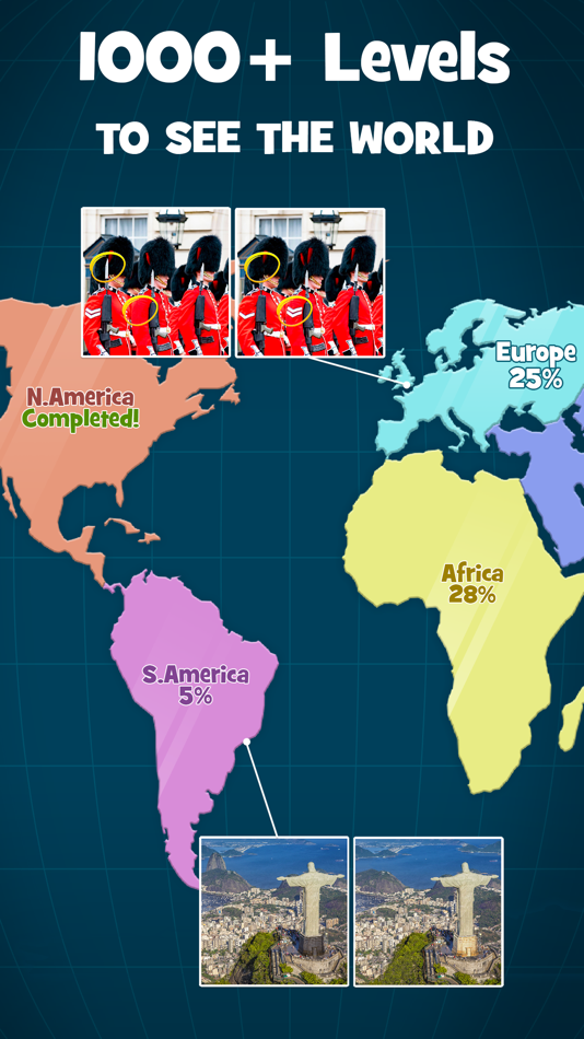 #2. Global Spot The Difference (iOS) Podle: Twin Wizards