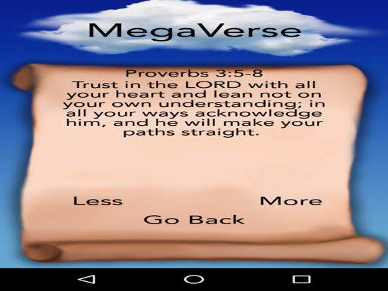 Mega Verses iPad screenshot 8 - Education app