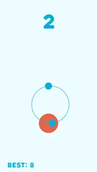 Dual Two Dots Circle Game iphone bilder 1