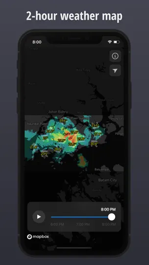 Скриншот Check Weather SG на iPhone 1