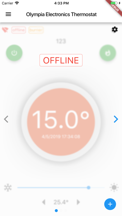 Screenshot #2 pour Olympia Electronics Thermostat