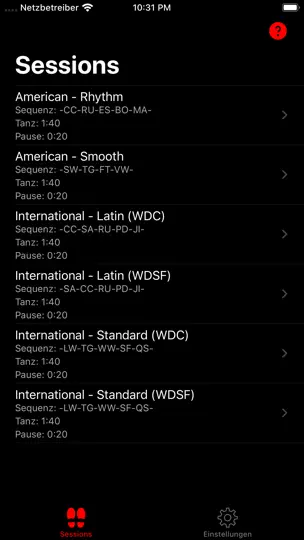 Screenshot von Ballroom Competition Trainer L auf dem iPhone 1