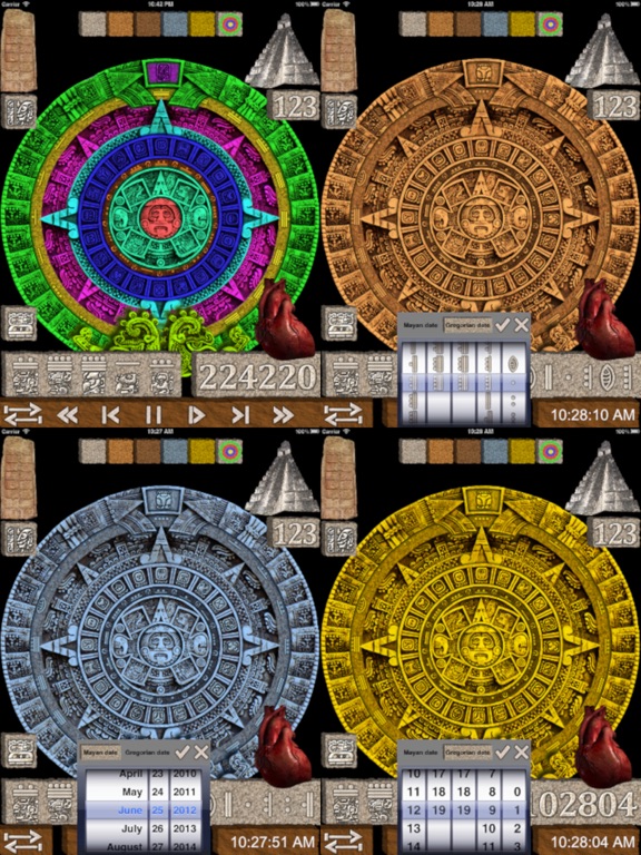 Maya Stone Calendarのおすすめ画像4