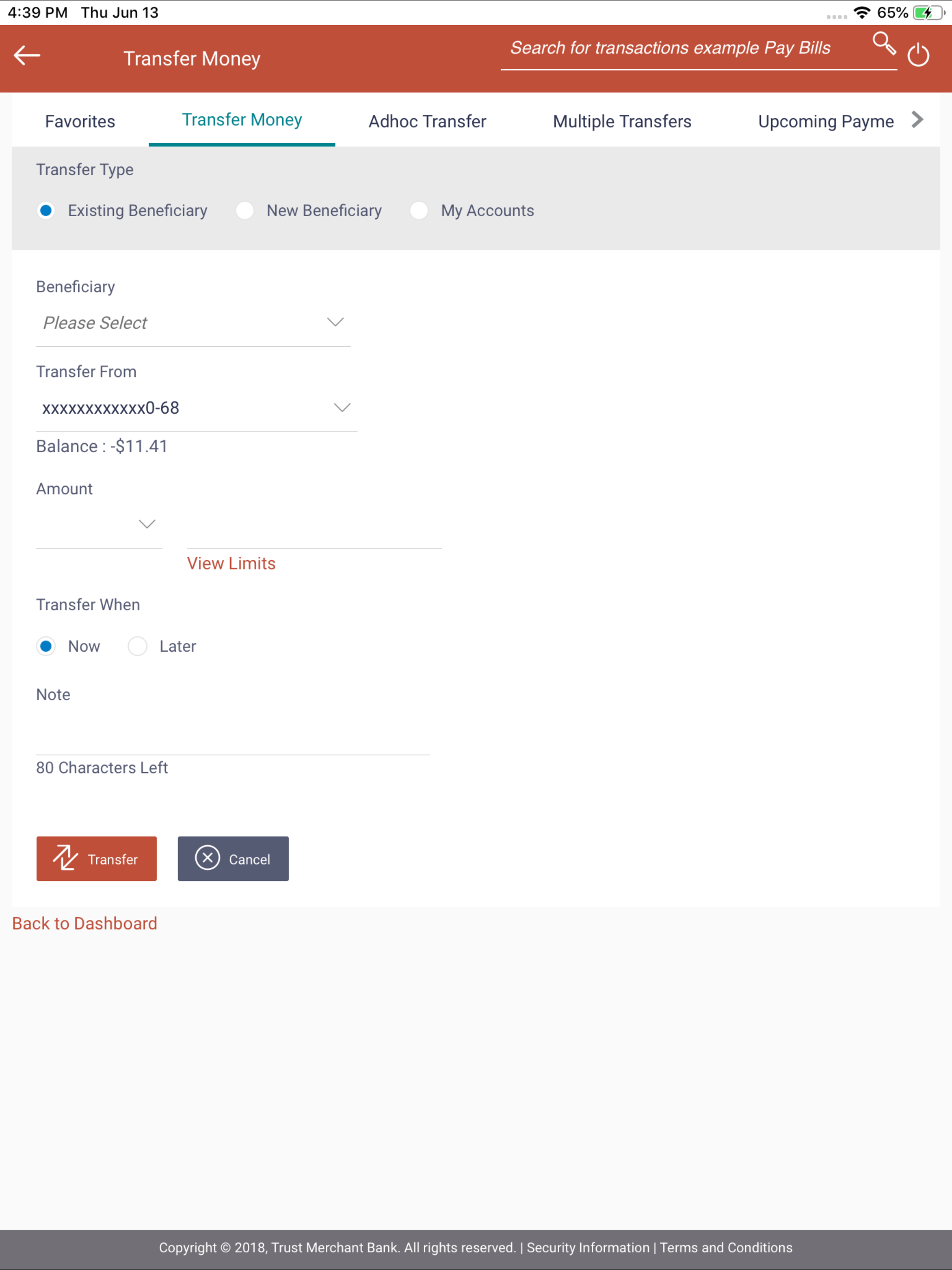 TMB NetBank