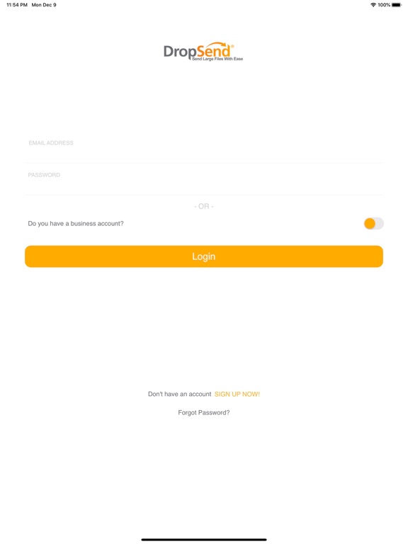 DropSend- File Transfer&Share iPad screenshot 1 - Utilities app