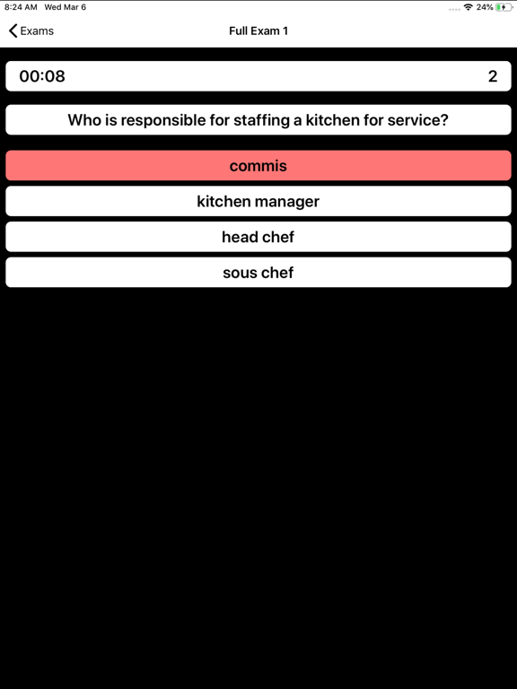 Screenshot #6 pour Culinary Arts Exam Prep