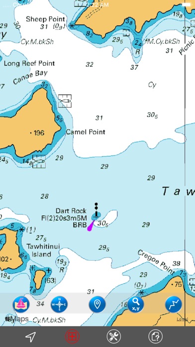 Screenshot #1 pour Marlborough Sounds (NZ) GPS