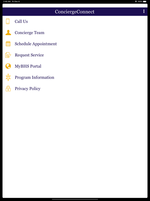 Screenshot #4 pour ConciergeConnect App