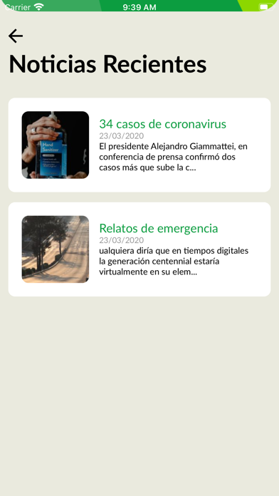 App screenshot