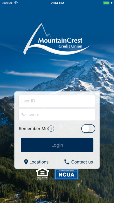 MountainCrest CU MCMobile Screenshot