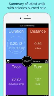 js walk 20 - walking tracker iphone screenshot 4