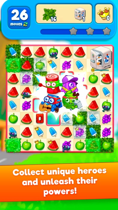 Sugar Heroes - World match 3 Screenshot