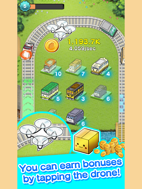 MargeTrain iPad screenshot