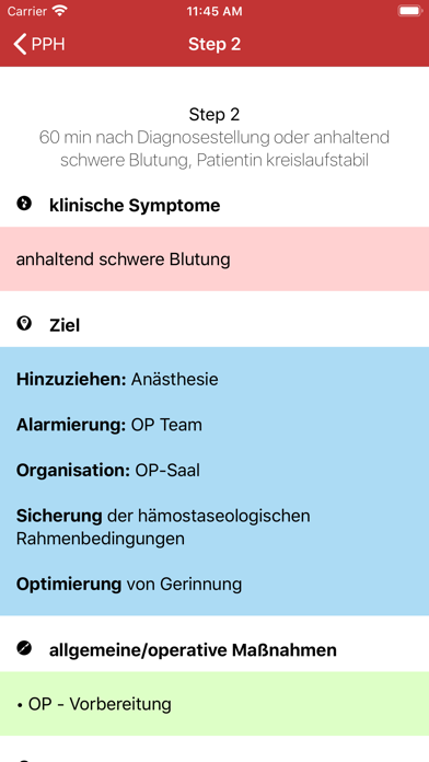 Screenshot #3 pour PPH - Peripartale Blutung