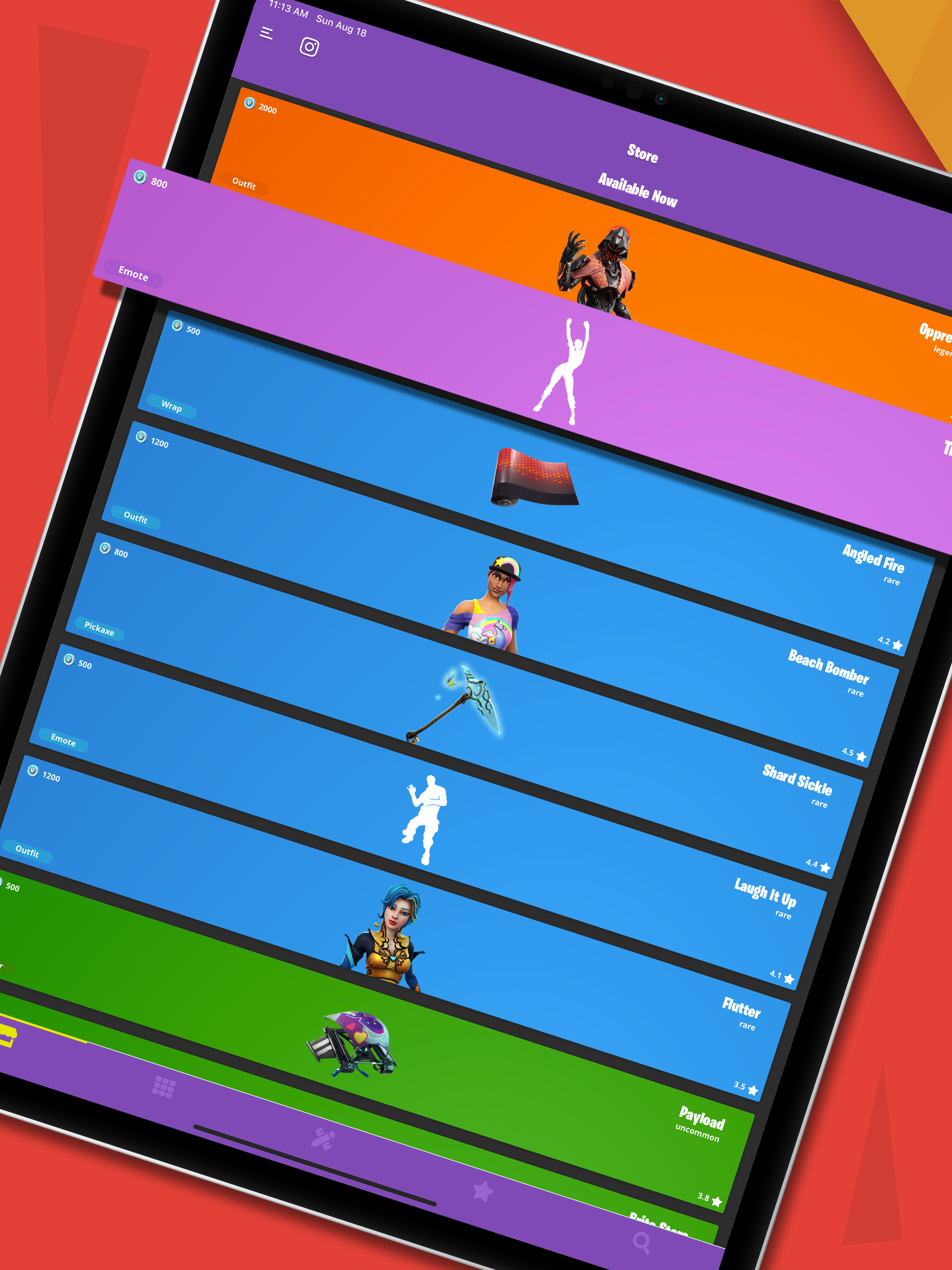 TraX - Tracker for Fortnite