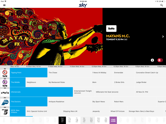 Screenshot #4 pour SKY TV GUIDE