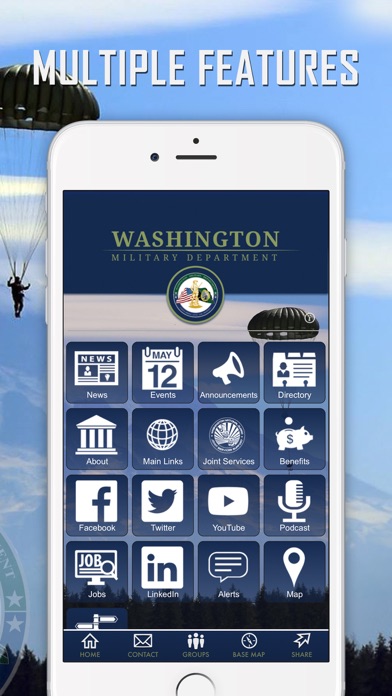 Washington Military Department Screenshot