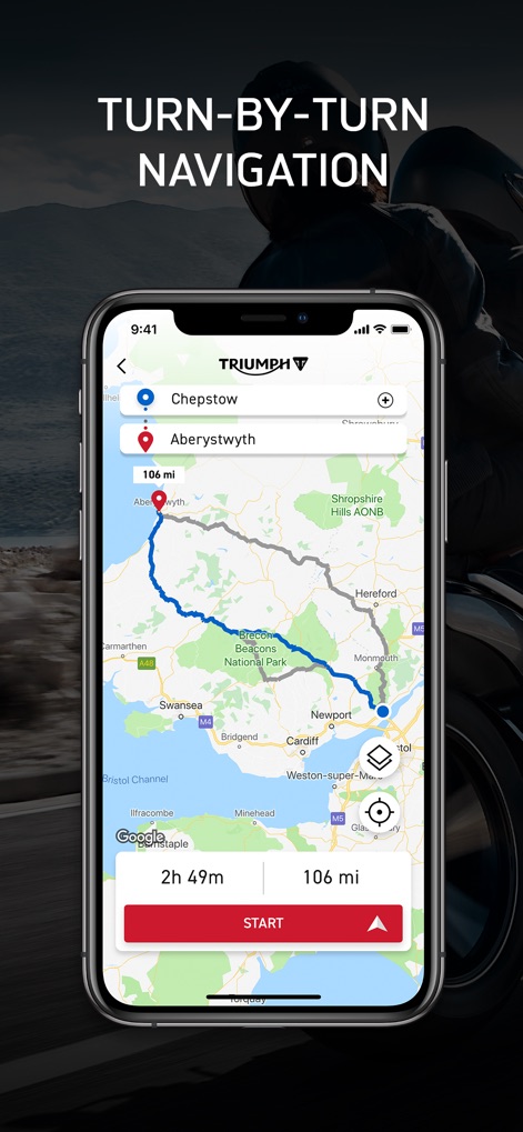 My Triumph - Navigation App | MWM