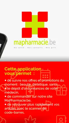 Game screenshot MaPharmacie.be apk