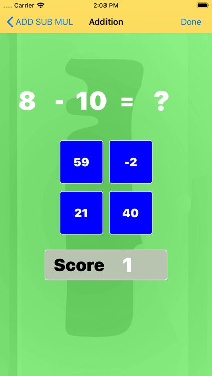 ADD SUB MUL screenshot-3