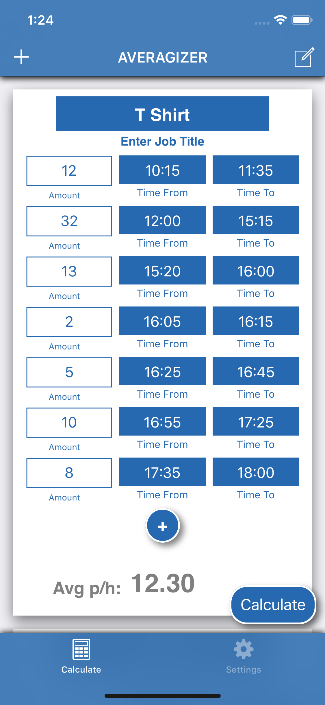 Averagizer: Average Calculator