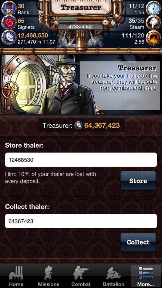 #6. Steampunk Game Mobile (iOS) 由: Evil Grog Games GmbH