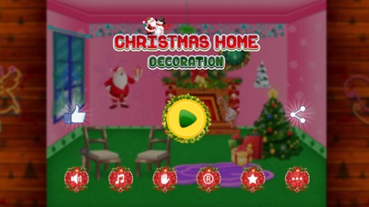 Screenshot #1 pour Christmas Home Decoration Game