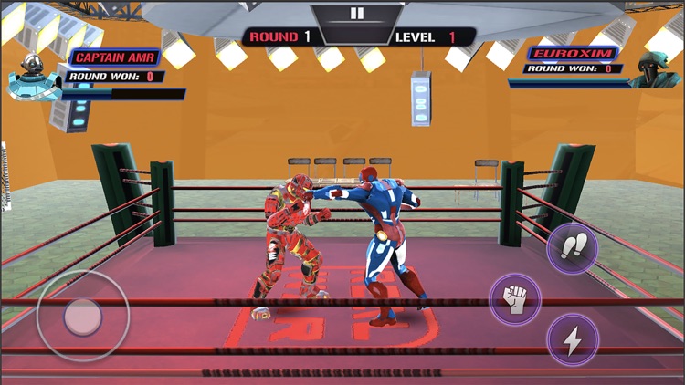 Robot Hero Ring Fighting