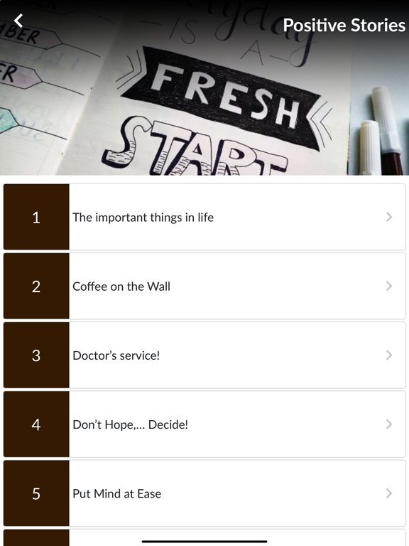 Best Inspirational Stories iPad screenshot 5 - Book app