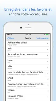 dictionnaire français anglais iphone screenshot 4