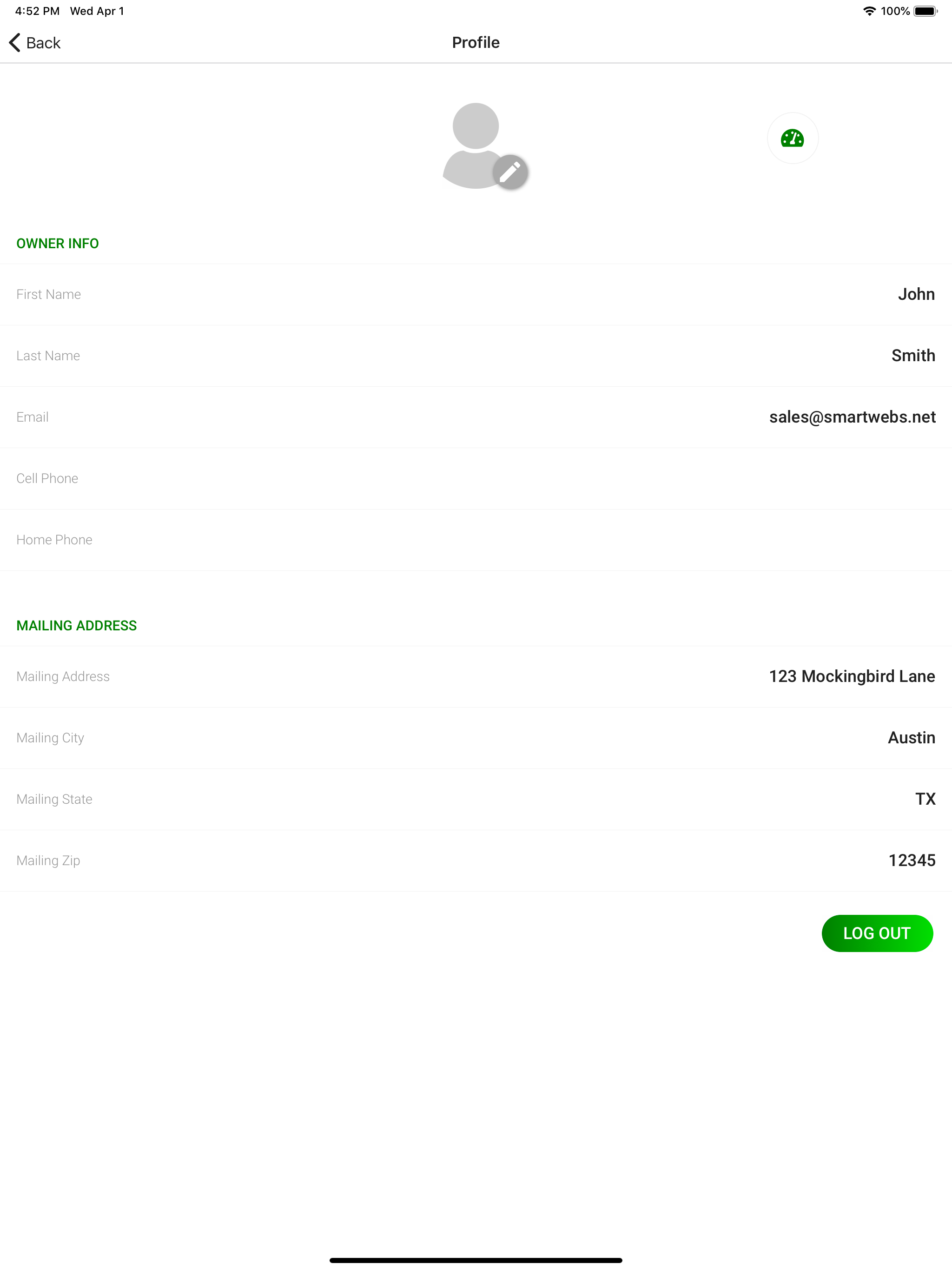 Smartwebs Portal