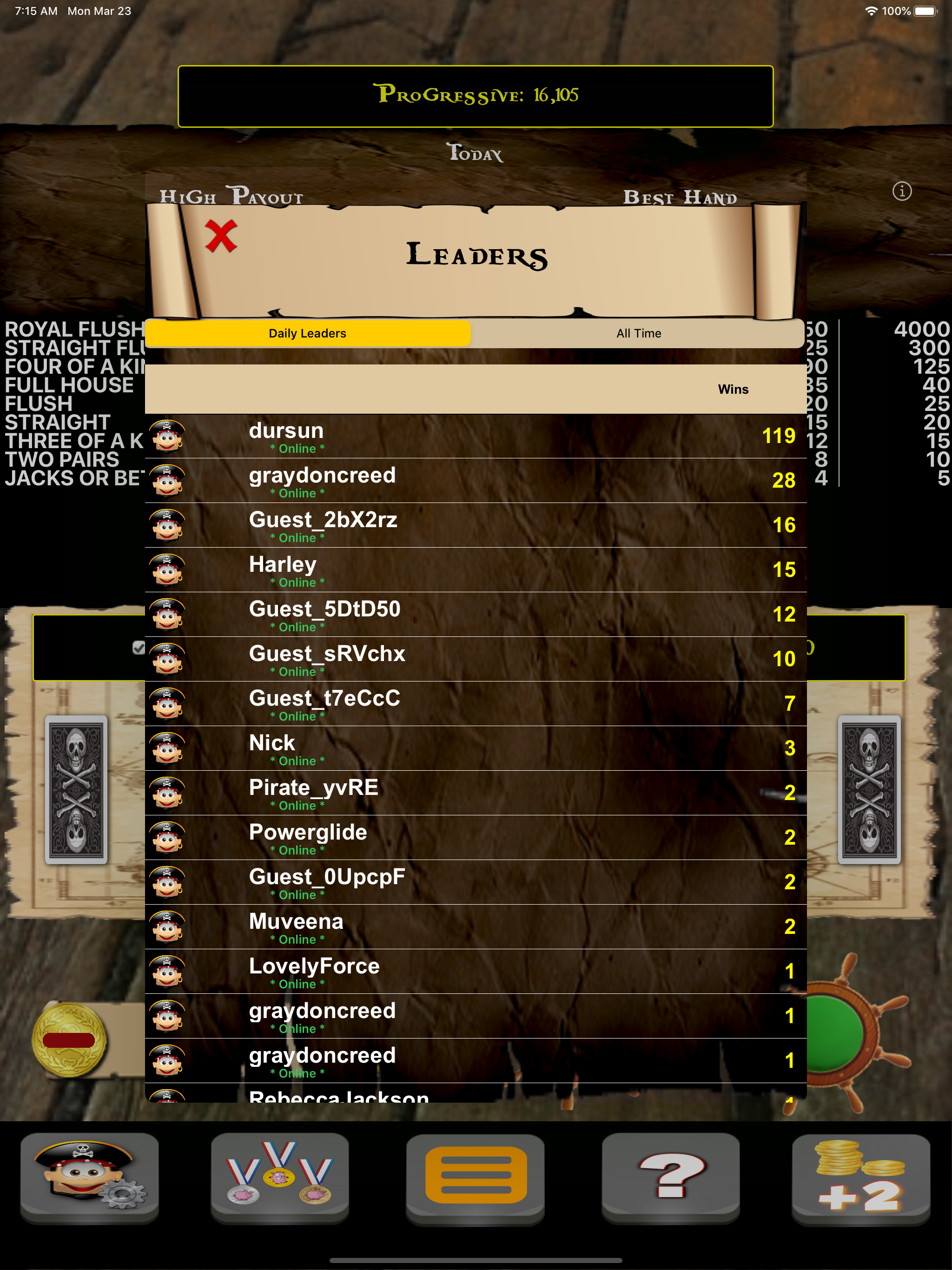 Pirate Poker!